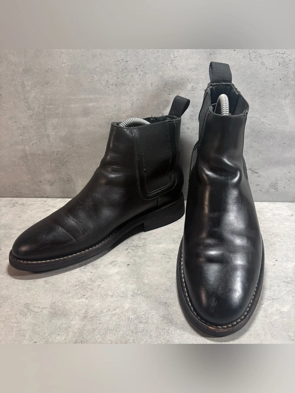 Thursday Boot Company Duke Everyday Men's Chelsea Boot Size 6.5 Black Leather